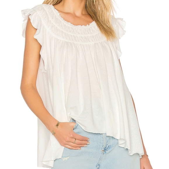 Free People Tops - Free People We the Free Coconut Tee